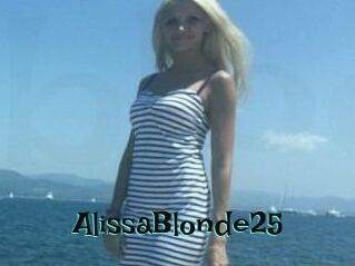 AlissaBlonde25 Blog Pornostar