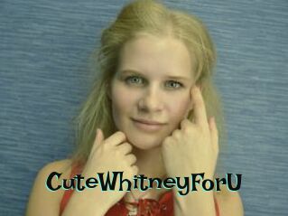 CuteWhitneyForU