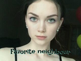 Favorite_neighbour