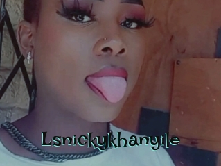 Lsnickykhanyile