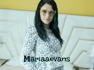 Mariaaevans