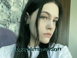 Mariamhewson
