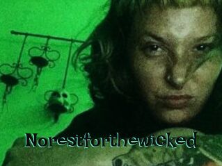 Norestforthewicked